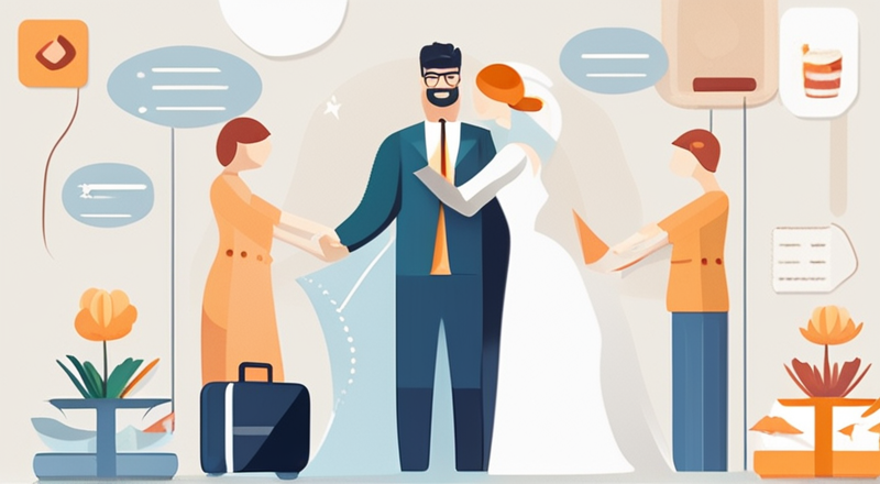 婚礼差旅管理系统:贴心安排婚礼相关人员的差旅行程