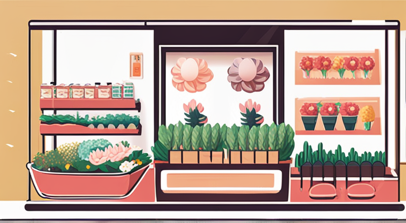 合思银企联赋能花店鲜花采购资金优化