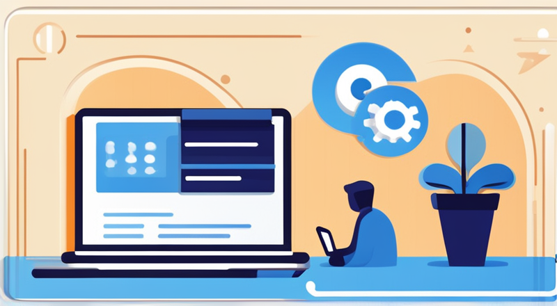 报销软件蓝色图标