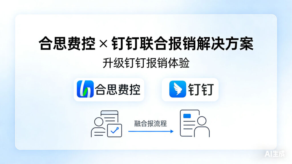 为什么选择「合思费控+钉钉」组合,升级钉钉报销体验