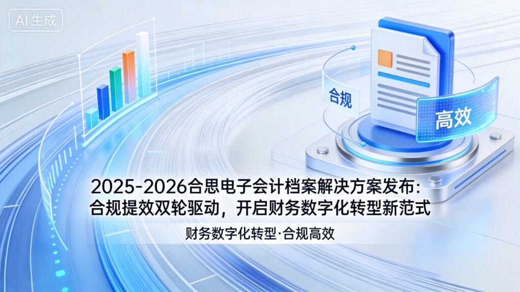 2025–2026 合思电子会计档案解决方案发布：合规提效双轮驱动，开启财务数字化转型新范式