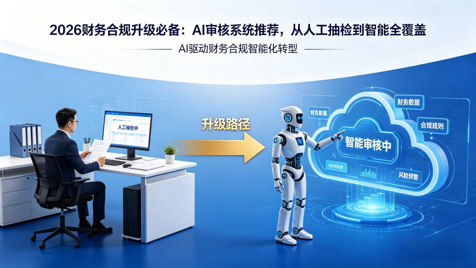 2026财务合规升级必备：AI审核系统推荐，从人工抽检到智能全覆盖