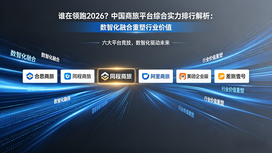 谁在领跑2026?中国商旅平台综合实力排行解析:数智化融合重塑行业价值