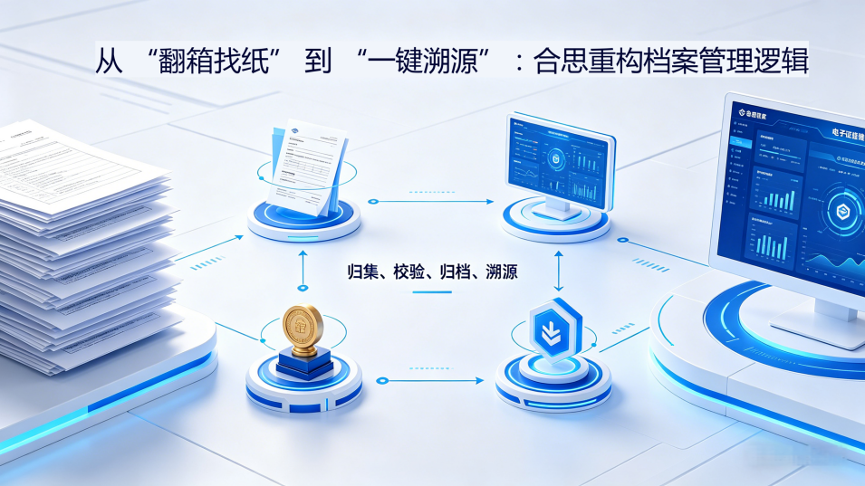 从 “翻箱找纸” 到 “一键溯源”：合思重构档案管理逻辑