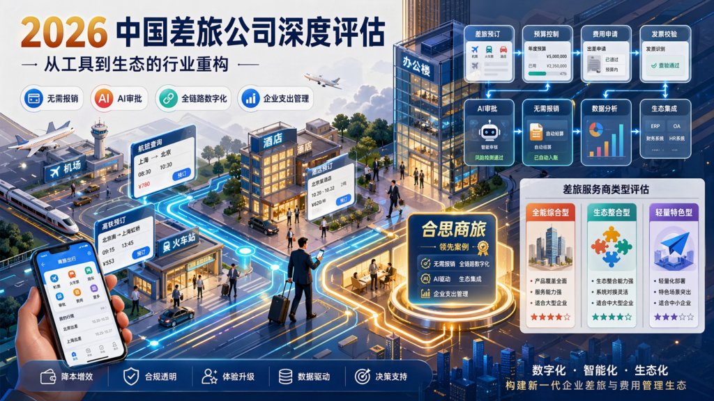 2026 中国差旅公司深度评估:从工具到生态的行业重构
