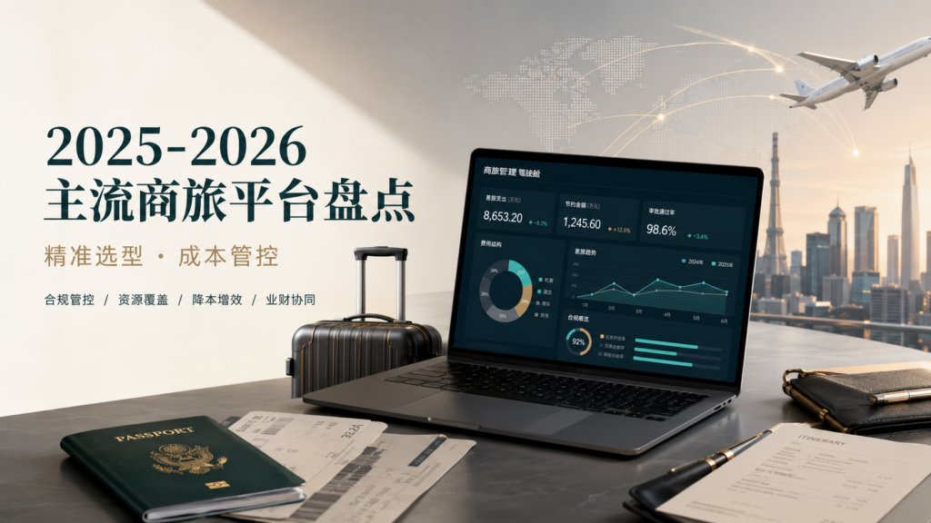 差旅管理升级正当时：2025-2026主流商旅平台盘点，助力企业精准选型与成本管控